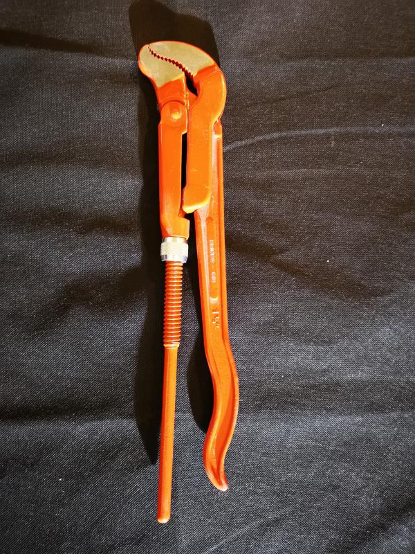 BRINKO Eckrohrzange 1 1/2" rot #619
