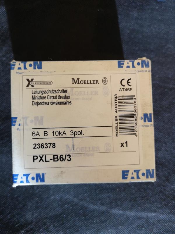 Eaton PXL-B6/3 LS-Schalter 6A 3p B-Char