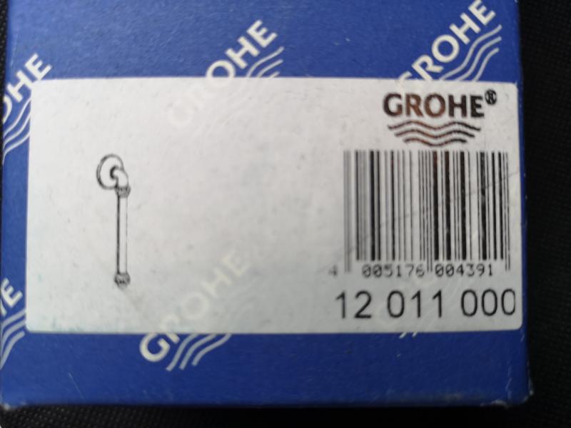 GROHE Abgangsbogen 12011 m.Quetschverschraubungen 1/2x3/4 chrom #12011000