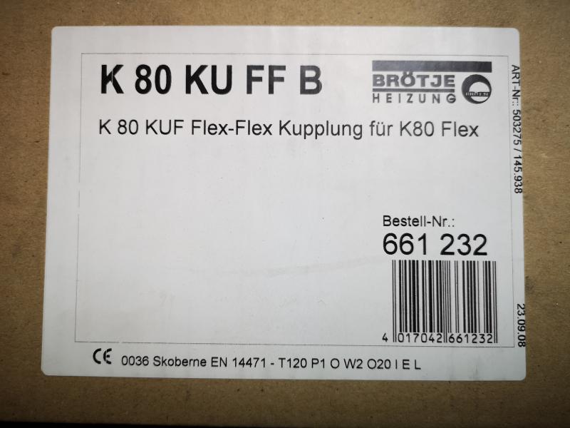 Brötje K 80 KUF Flex-Flex Kupplung für K80 Flex