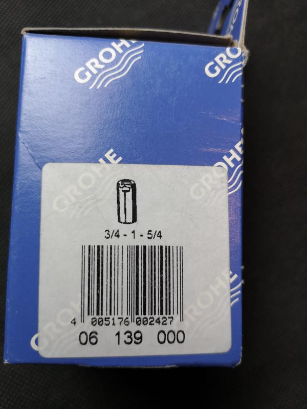 Grohe Kappe, Hülse für UP-VENTIL 3/4" - 1" - 5/4" #06139000