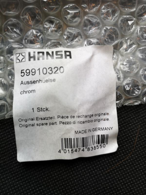 Hansa Aussenhülse chrom #59910320