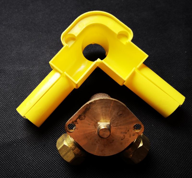 Viega Doppelwandscheibe Sanfix 2025.4 in 16mm x Rp1/2 Rotguss