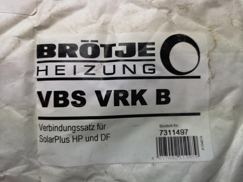 Brötje VBS VRK B Verbindungssatz für SolarPlus HP und DF #7311497