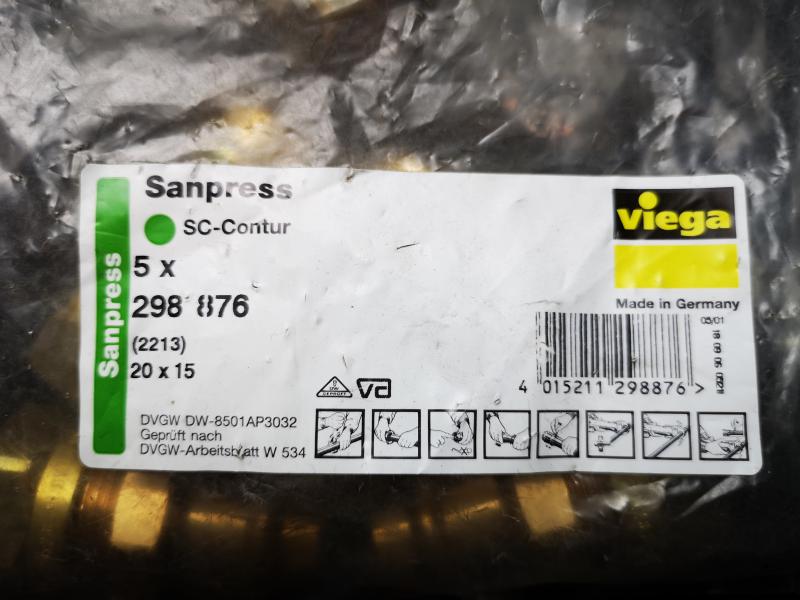 viega Sanpress SC-Contur 20x15 #298876