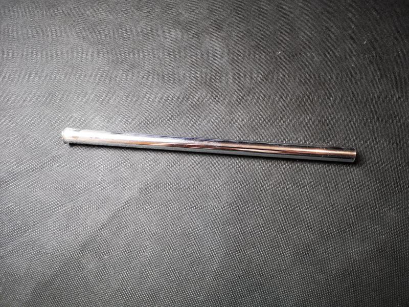 SCHELL Kupferrohr 16x300mm Bördelrand D=18 für 1/2", Chrom #497320699