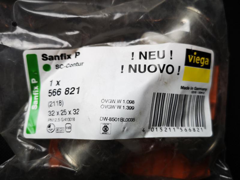 viega Sanfix P, SC-Contur 32x25x32 #566821