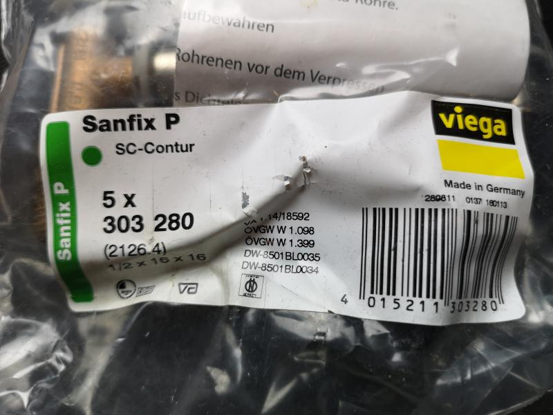 viega Sanfix SC-Conur 1/2x16x16 #303280