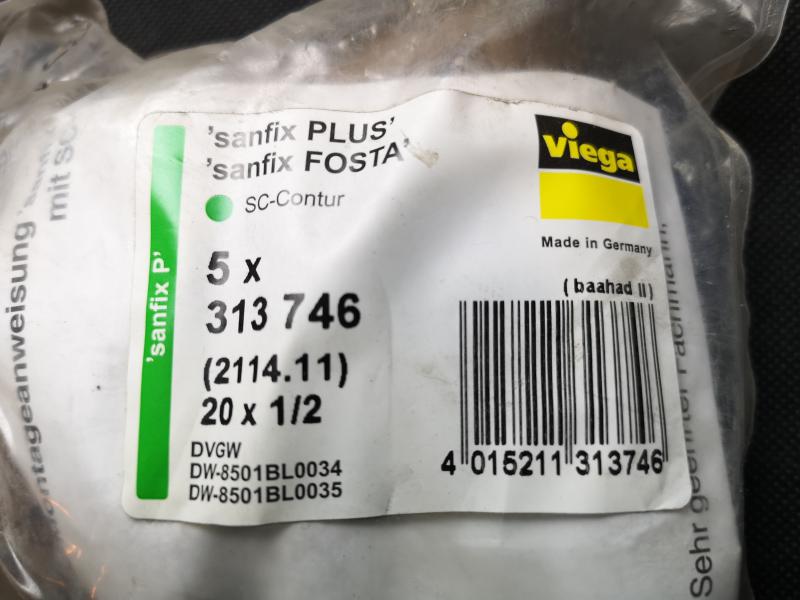viega Sanfix Plus, FOSTA , SC-Contur 20x1/2 #313746