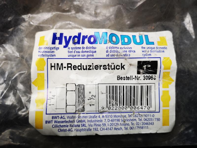 HydroMODUL HM-Reduzierstück 1 1/2" #30968