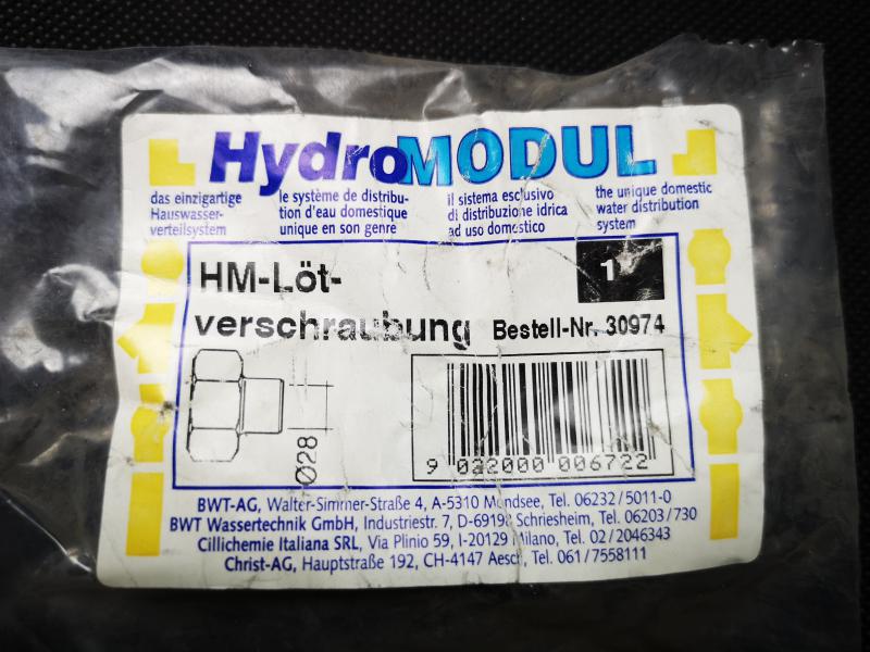 HydroModul HM-Lötverschraubung Durchmesser 28 #30974