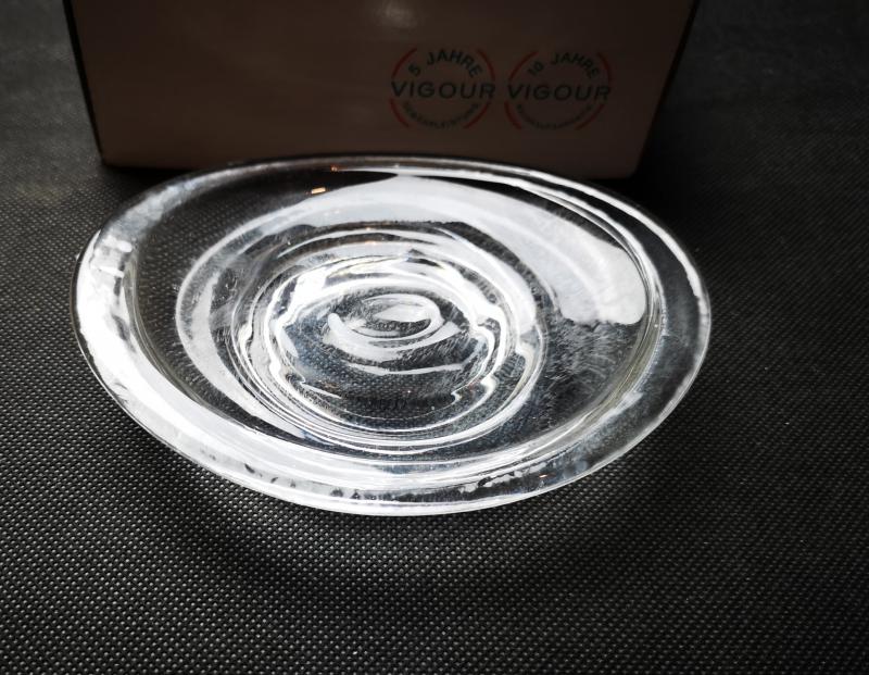 VIGOUR Glas Seifenschale