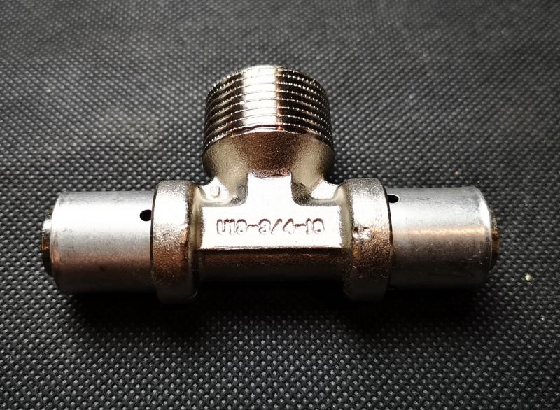 UNICOR Preß-T-Stück 18 - 3/4 AG - 18 #932333