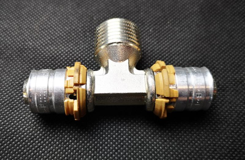 uponor Press-T-Stück 16- 1/2" AG -16