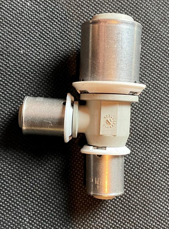 Unipipe Press-T-Stück 25 - 16 - 16 #1022727
