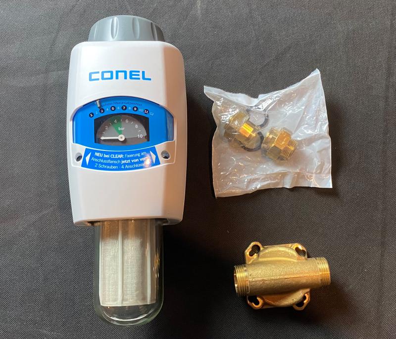 Conel Clear KD 3/4" Kerzenfilter mit Druckminderer