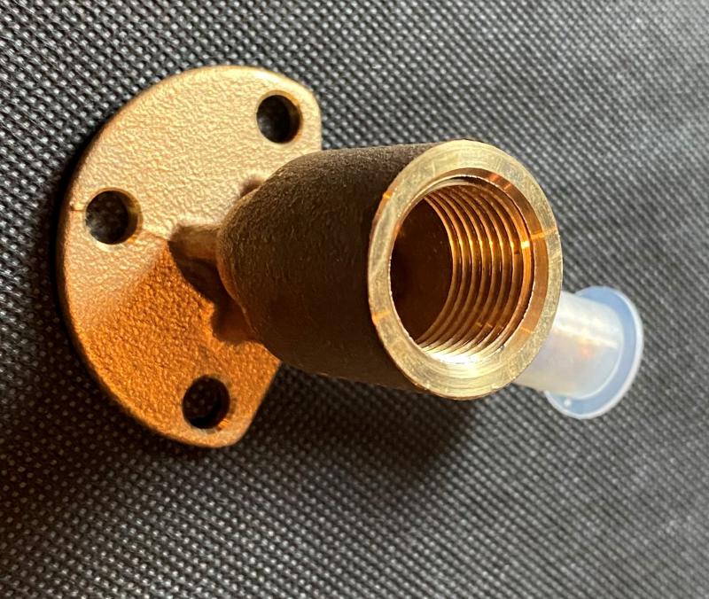 Geberit Mepla Wanscheibe 90 Grad L=52 mm 16-1/2" #601.293.00.5