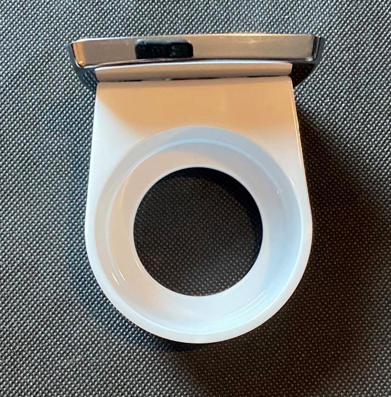 SAM 900 Glashalter ohne Becher Chrom/weiß #0051200206