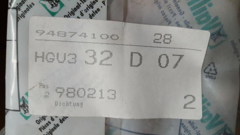 Vaillant Dichtung, Art-Nr. 980213